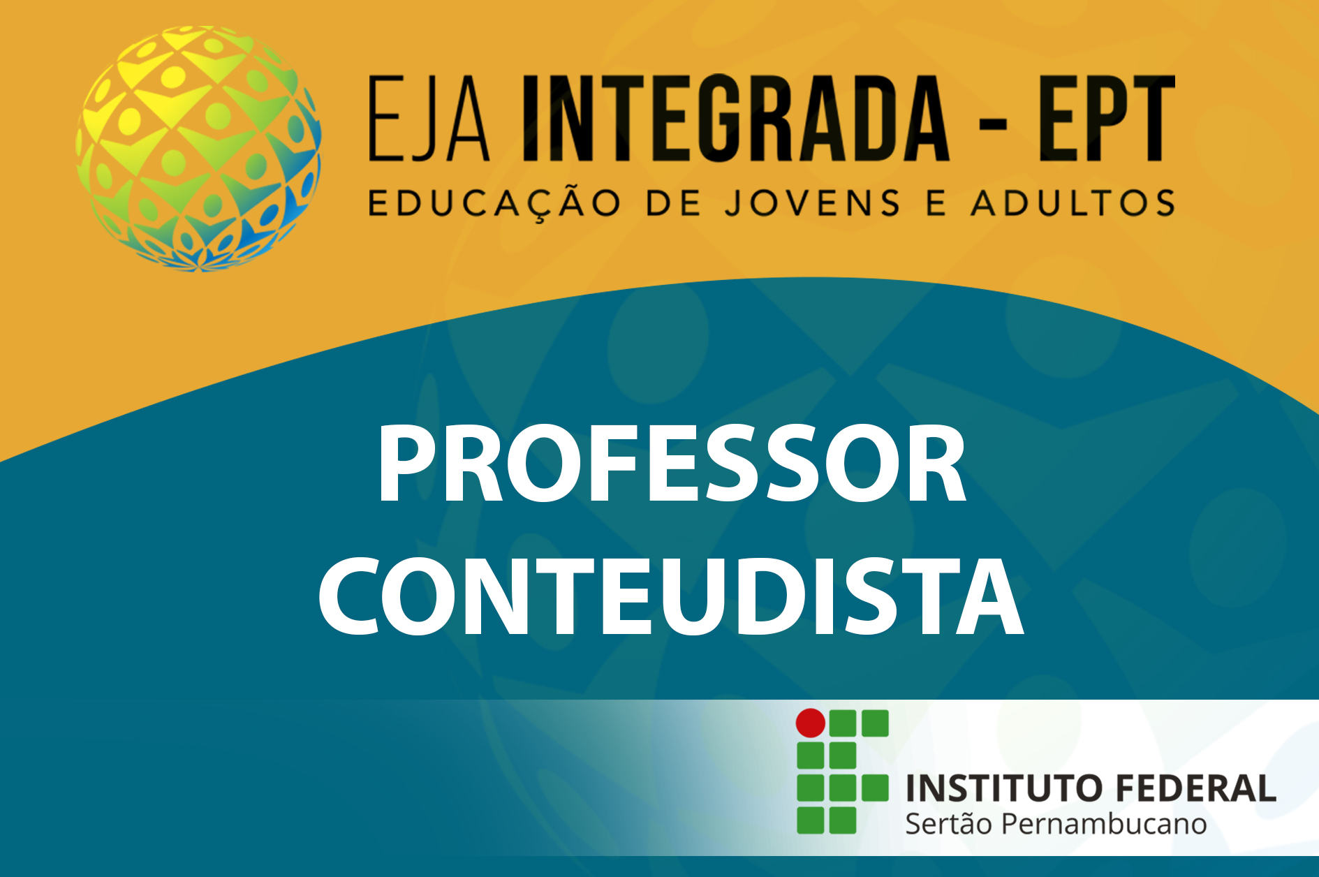 Capacitação Professor Conteudista EJA Integrado EPT